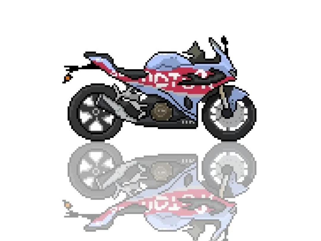 Custom 8-bit Retro Pixel Art - Cars